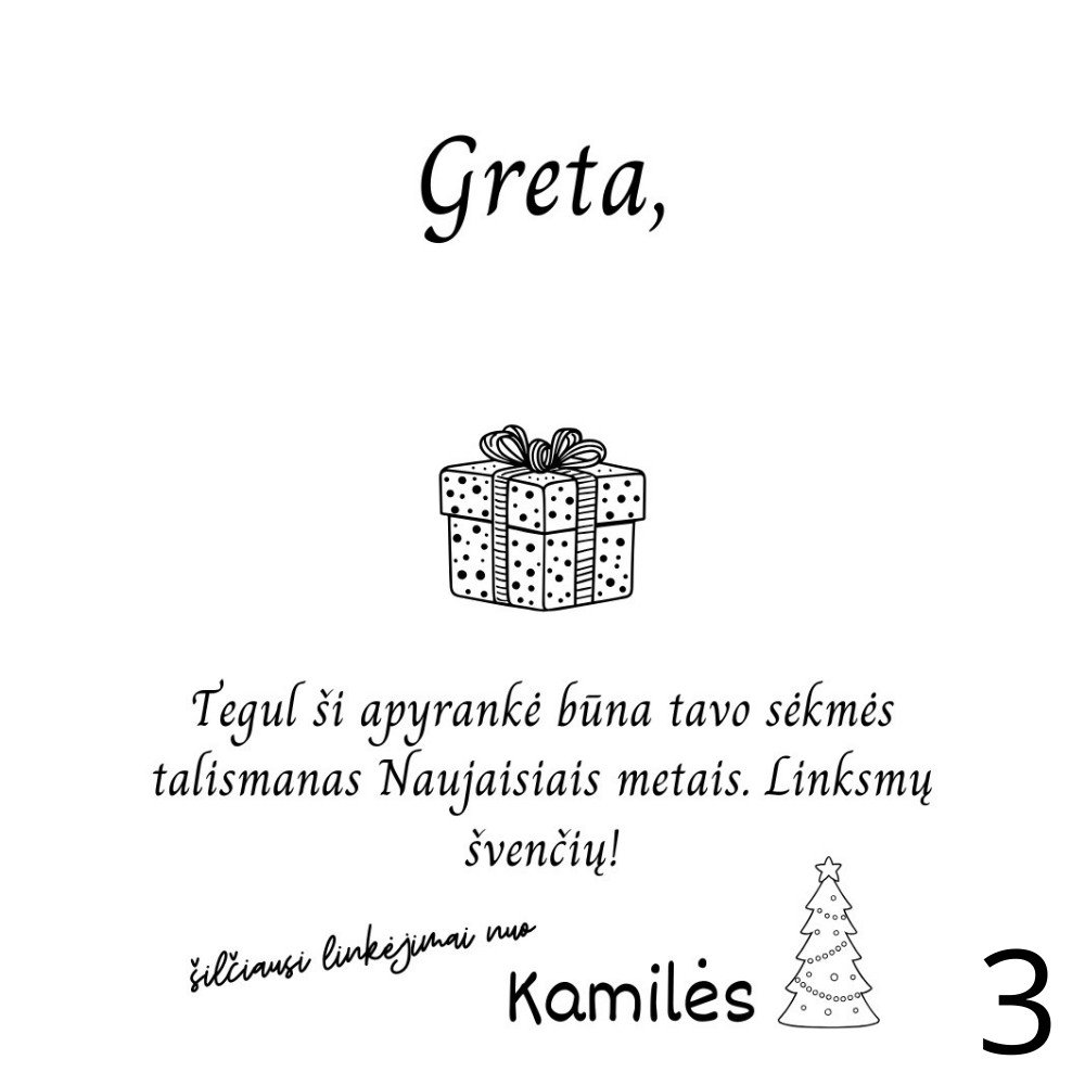 "Pasitikėk savimi" sėkmės apyrankė - Image 6