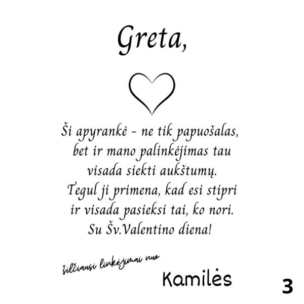 Sėkmės apyrankė su perlo ir hematito karoliukais - Image 6